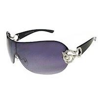 Stor flot solbrille m. m�rkt glas