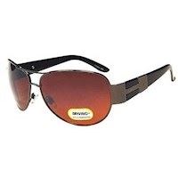 Stor herre solbrille i klassisk pilot stil