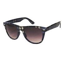Trendy Wayfarer m. bl�t/hvidt m�nster