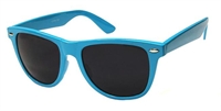 Fede bl� Wayfarer solbriller