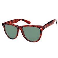 Cool r�dbrune Wayfarer solbriller