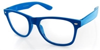 L�kre Bl� Wayfarer briller